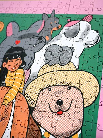 "DOGS" 500 Piece Puzzle