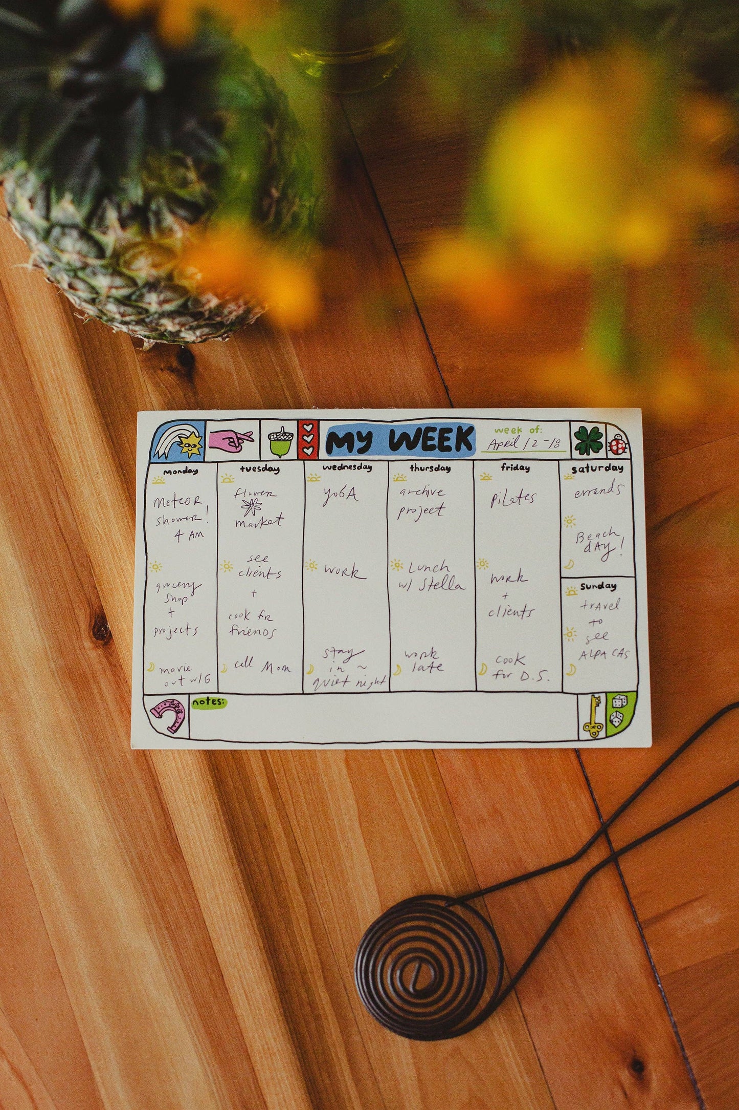 My Week Planner