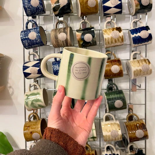 Copper Pinstripe Mug