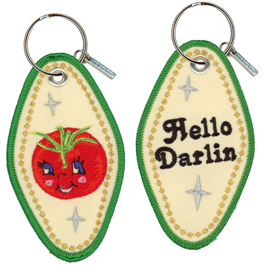 Hello Darlin Keychain