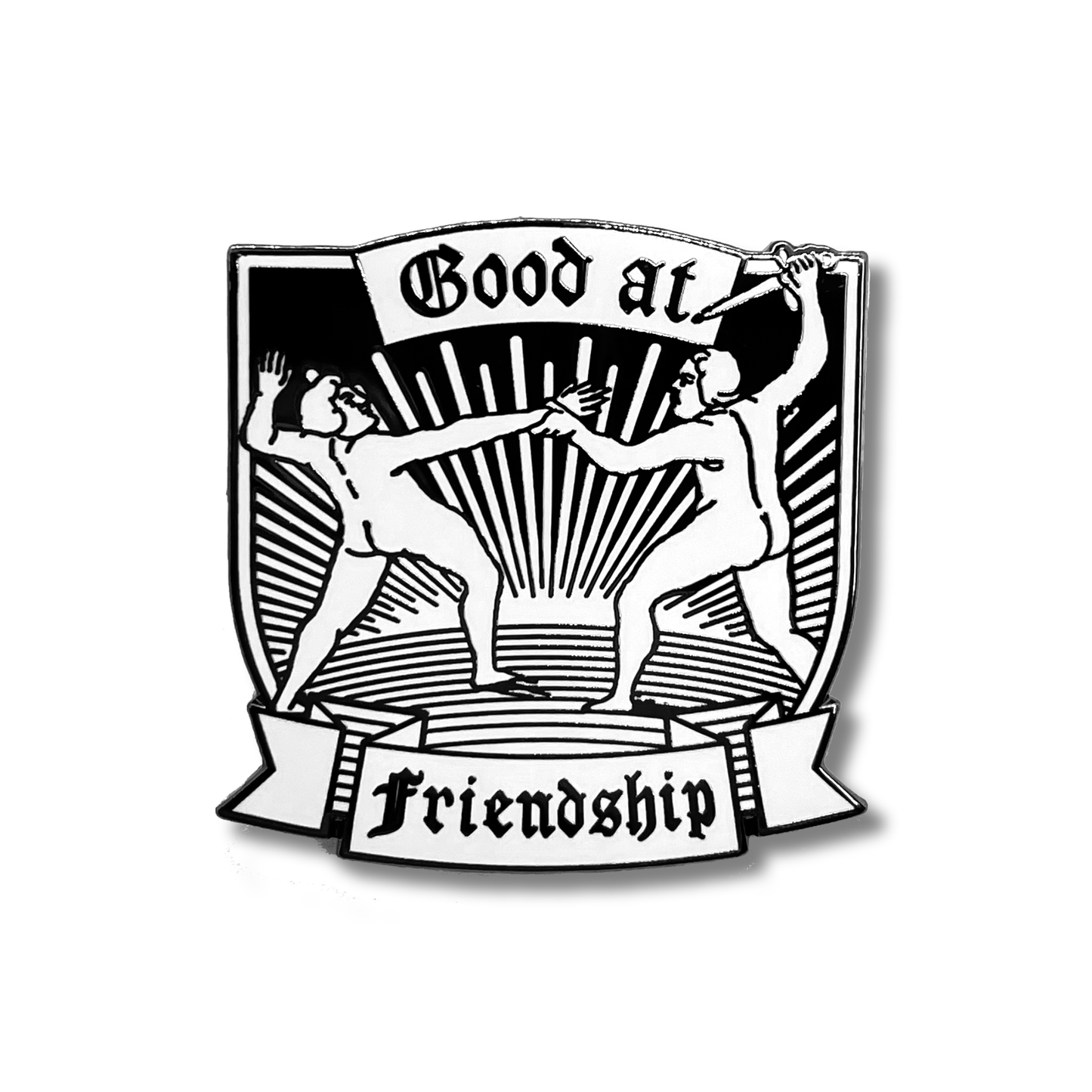 Good At Friendship Enamel Pin