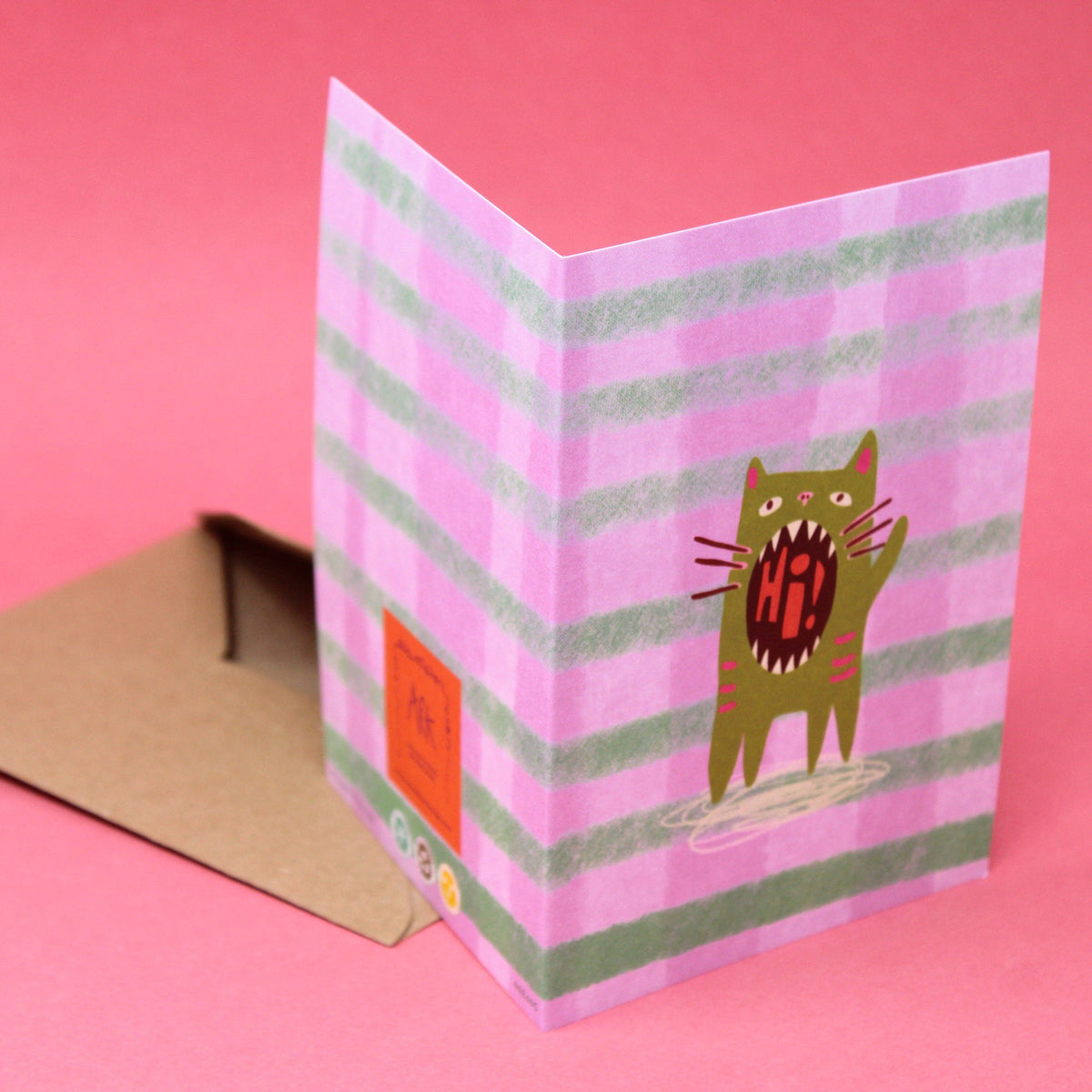 Hi Cat Card
