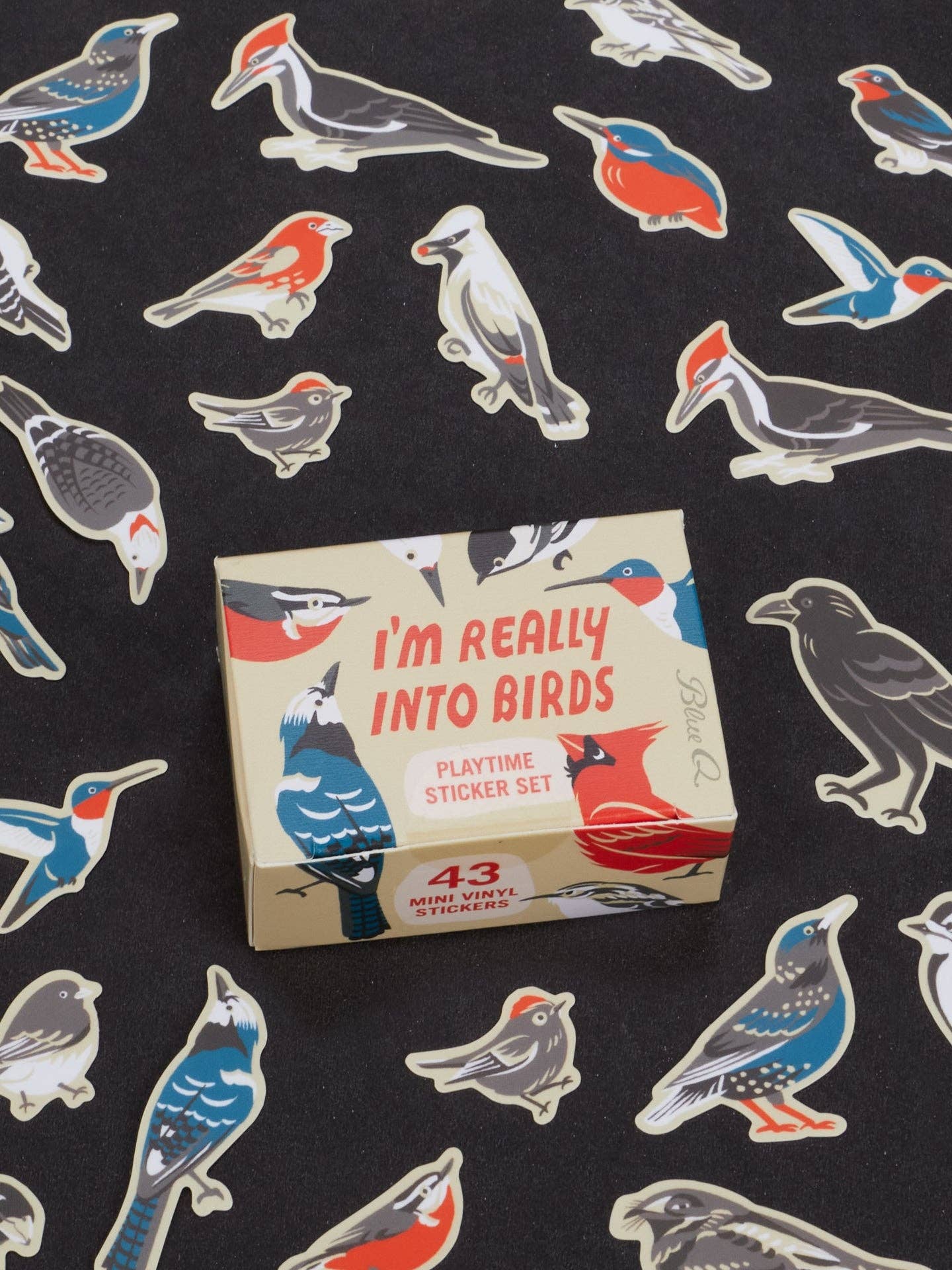 I'm Really Into Birds Sticker Box