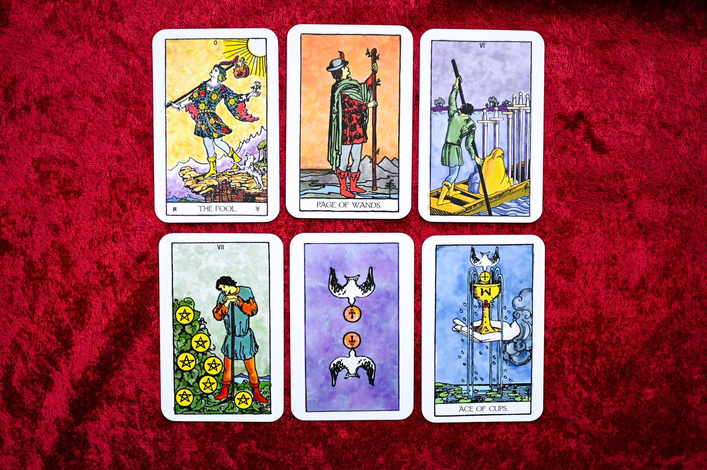 Mini Weiser Tarot: Flashcards / English