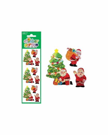 Jolly Ol' Santa Christmas Sticker Sheet