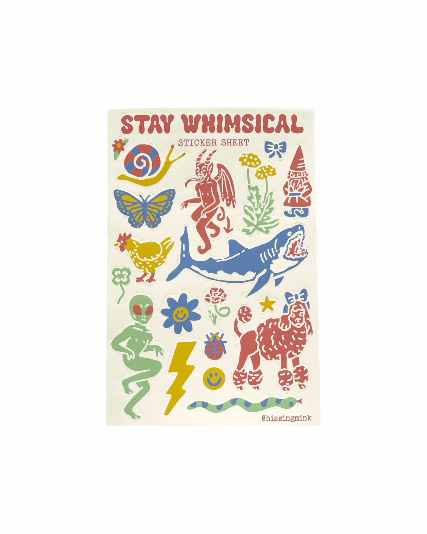 Whimsical Sticker Sheet