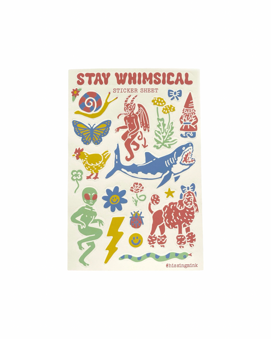Whimsical Sticker Sheet