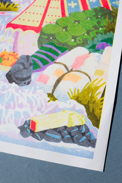 Spirited Away - Camille Gobourg A3 Print