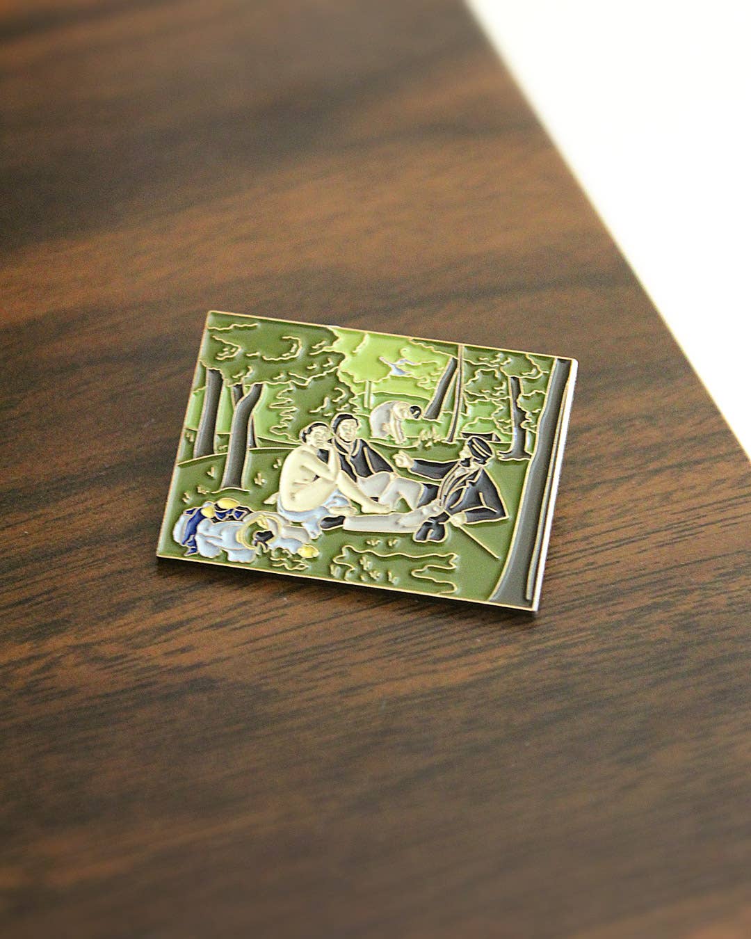 The Luncheon on the Grass  • Enamel Pin