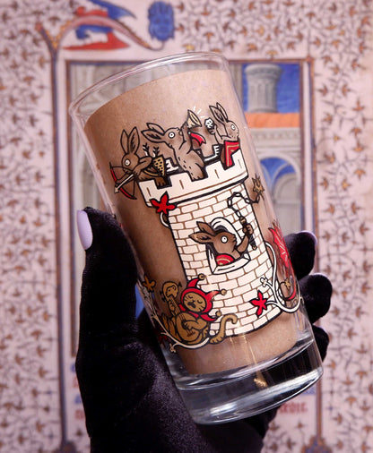 Medieval Battle - Drinking Glass: Single