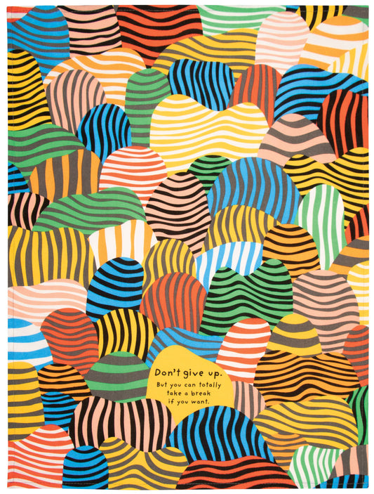 Don't Give Up Dish Towel