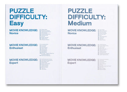 99 Movie Crosswords