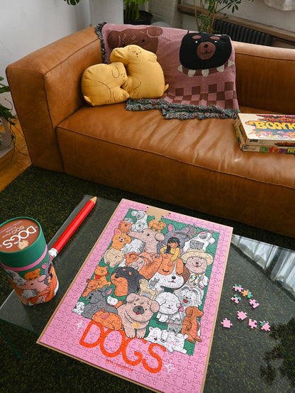 "DOGS" 500 Piece Puzzle
