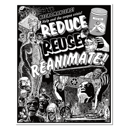 Reanimate Risograph Print