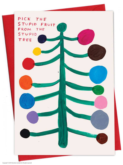 Stupid Tree Christmas Card