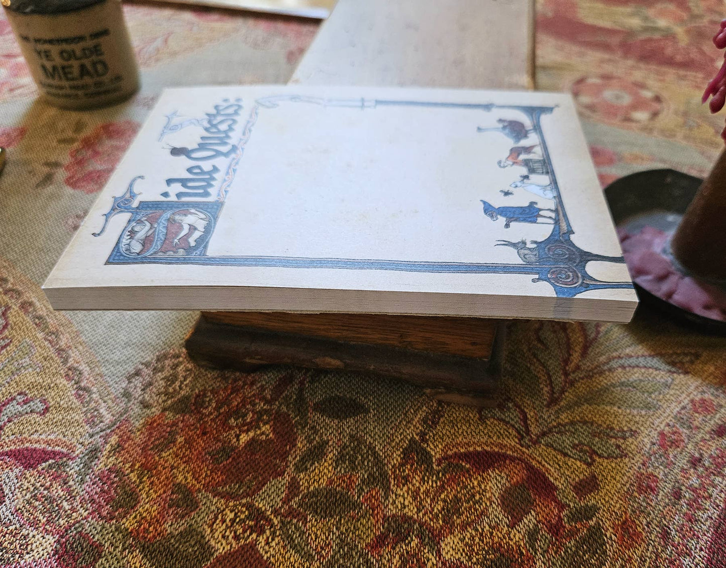 Side Quests Notepad