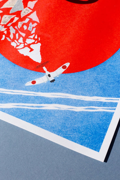 The Wind Rises - Téo Transinne A3 Print