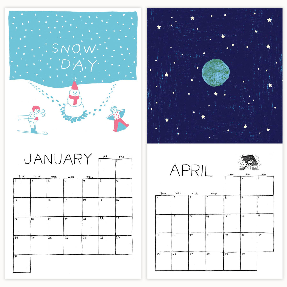 Hiller Goodspeed's 2027 Calendar