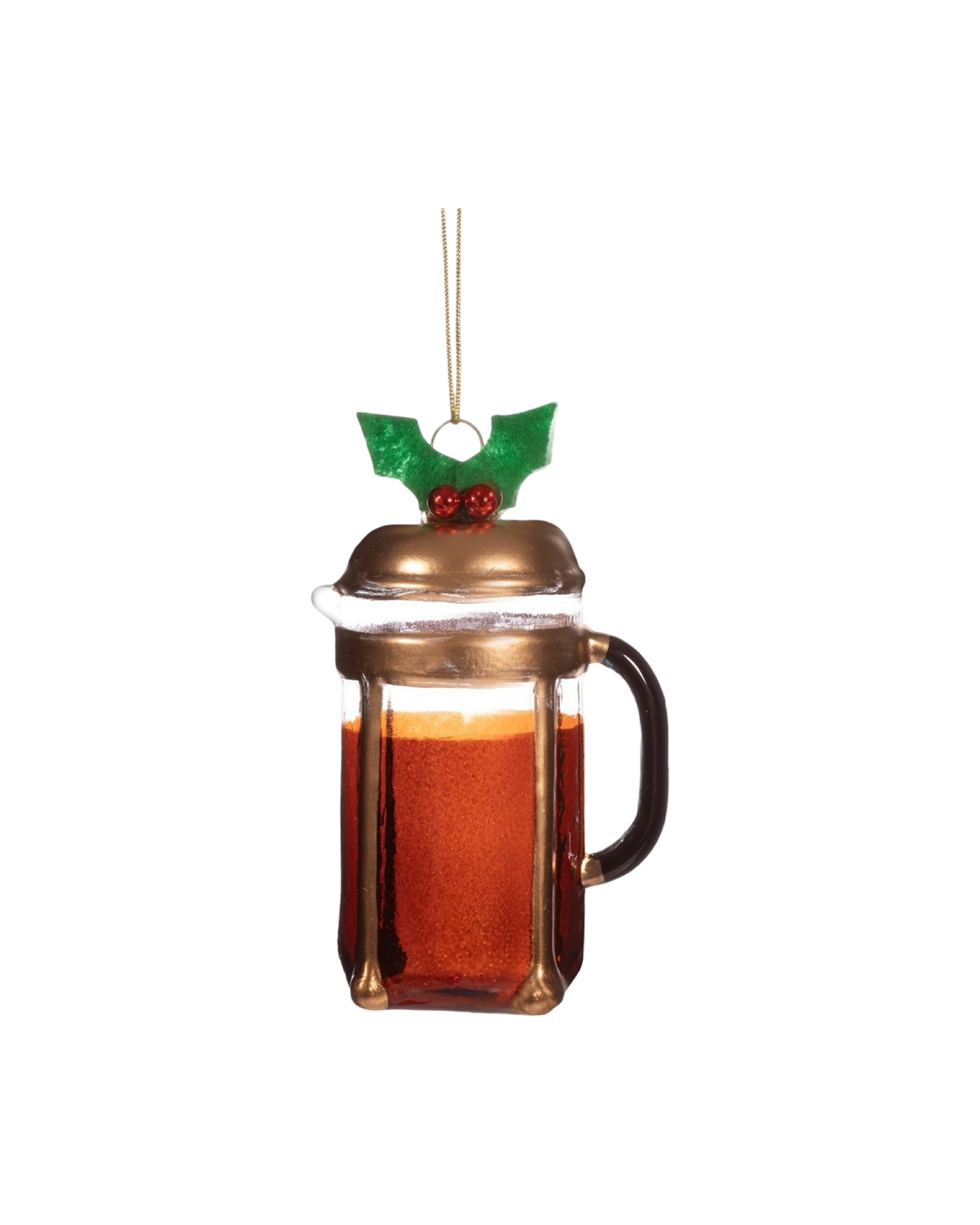 Christmas Cafetiere Shaped Bauble