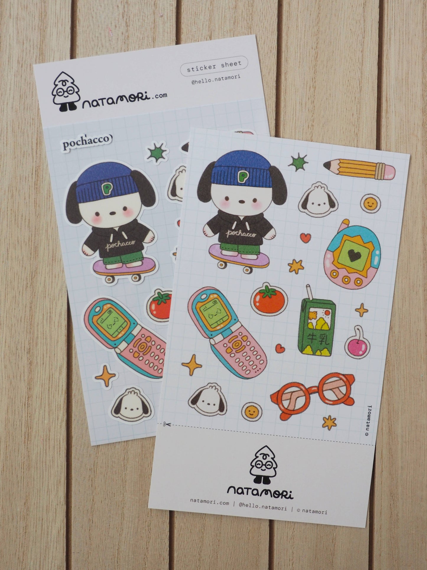 Pochacco Sticker Sheet