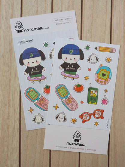 Pochacco Sticker Sheet