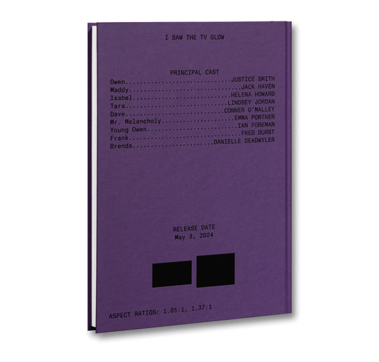 I Saw The TV Glow Screenplay Book
