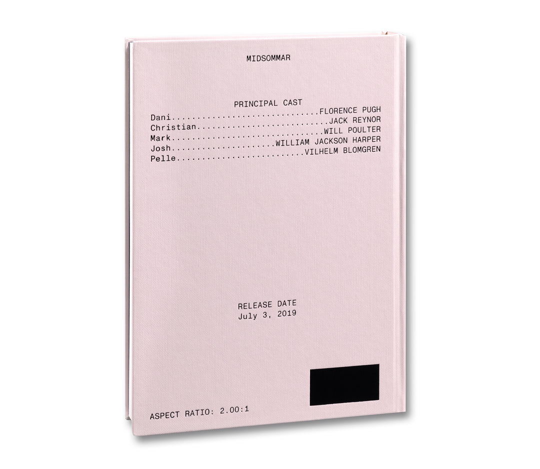 Script Cover Midsommar Midsommar Screenplay Book – Elm