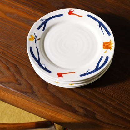 Set of 4 Plates : Hal Haines x &Klevering