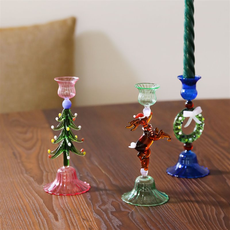 Merry Tree  Candle Holder
