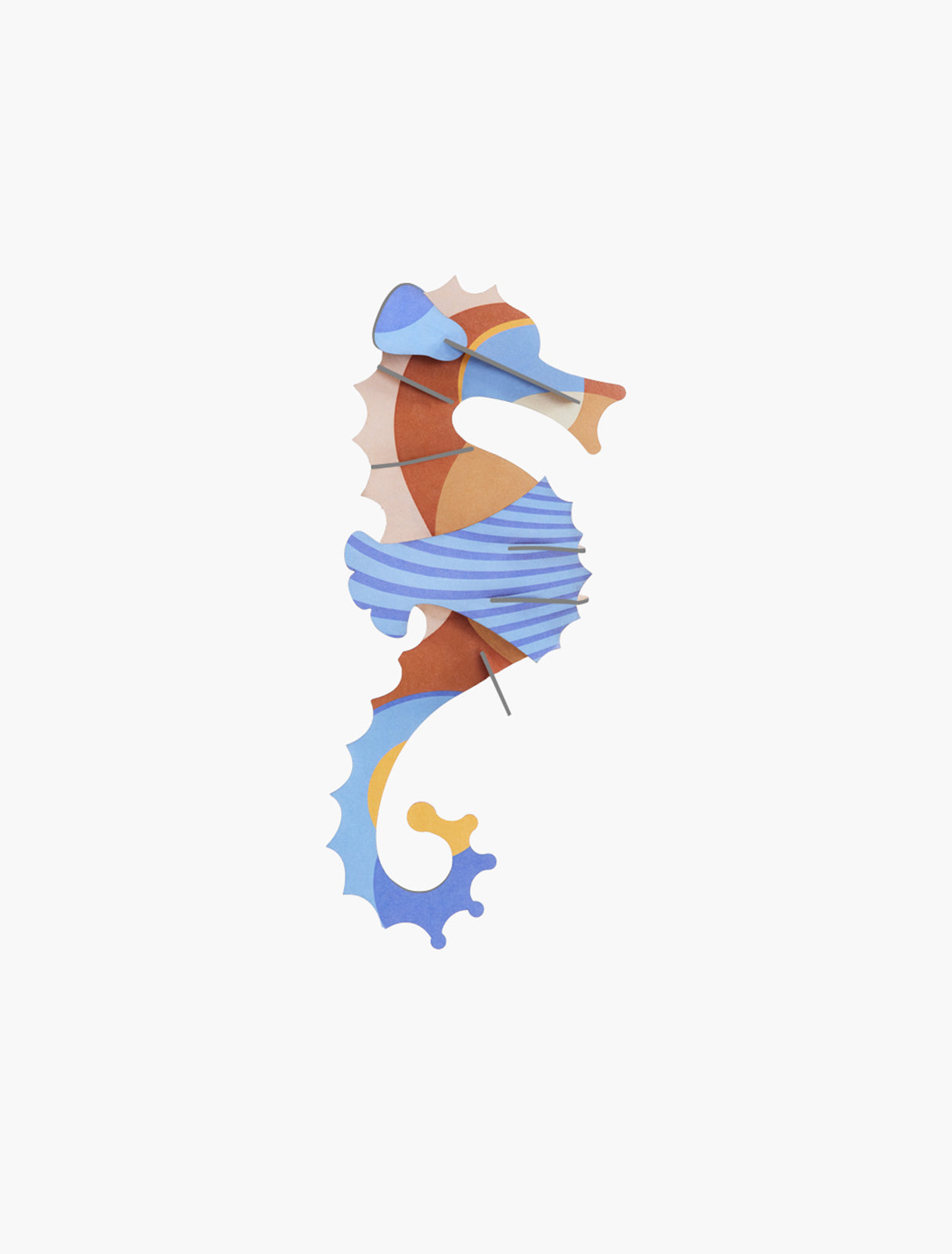 Studio ROOF Sea Creatures - Blue Ringlet Seahorse