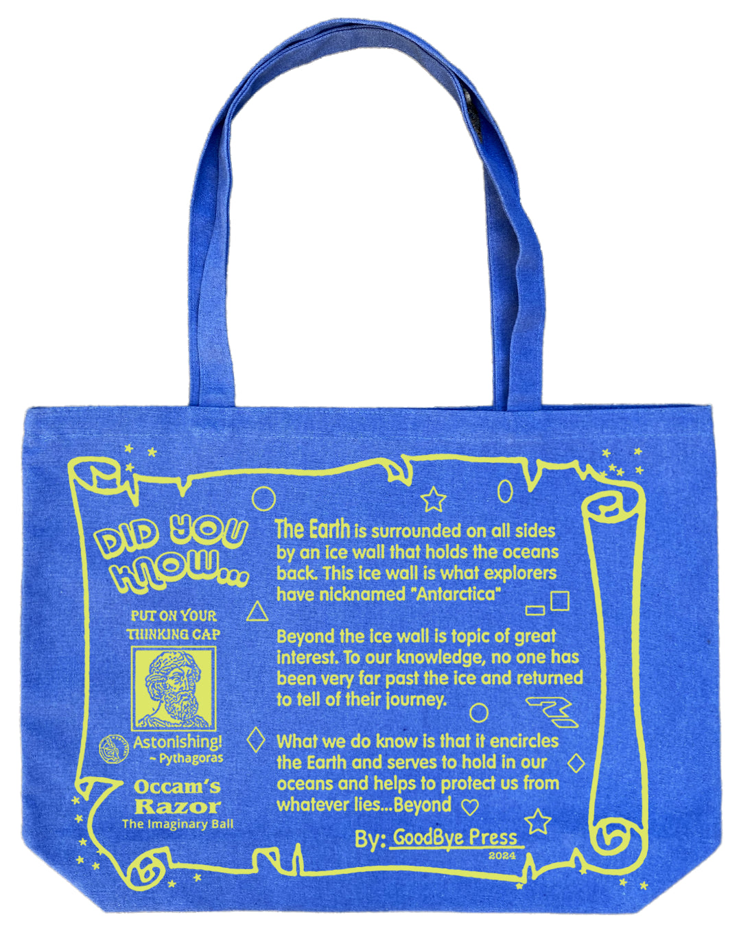 Flat Earth Big Tote
