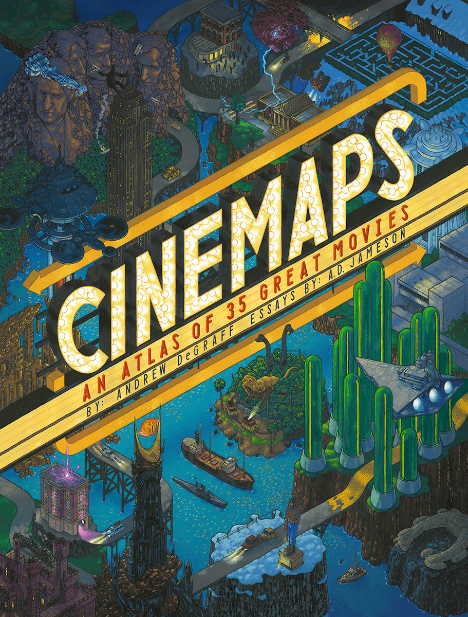 Cinemaps - An Atlas of 35 Great Movies