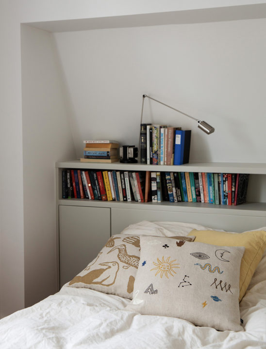 Symbol Embroidered Cushion