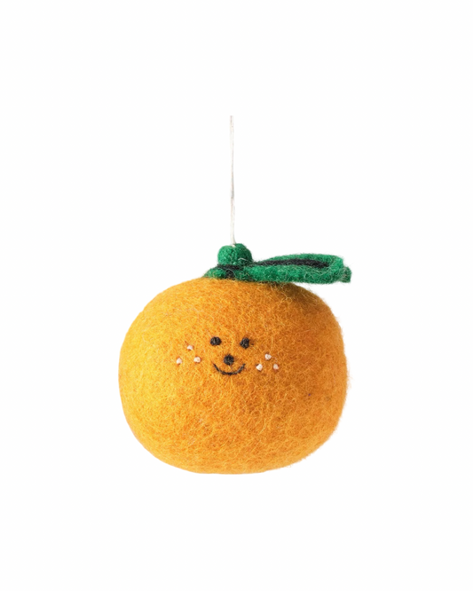 Clementine Felt Decoration