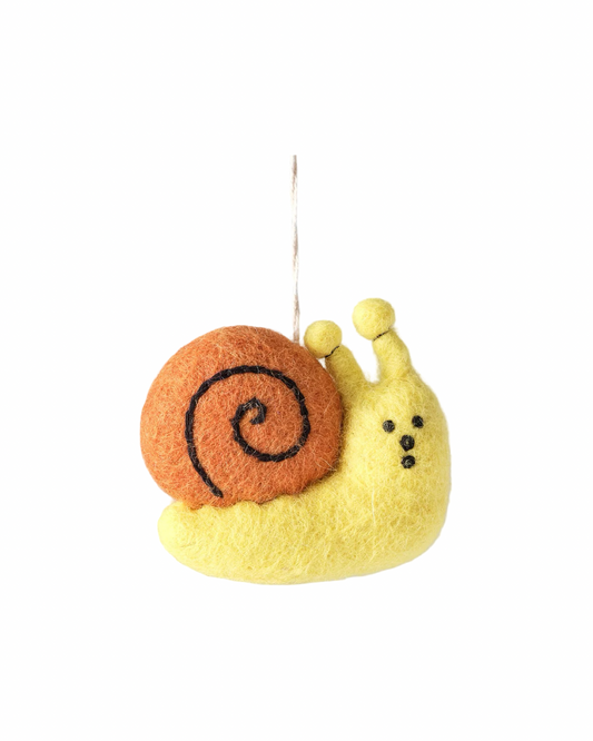 Snail Felt Decoration