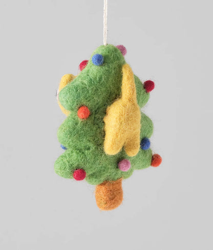 Bobby, Cat in a Tree Felt Decoration