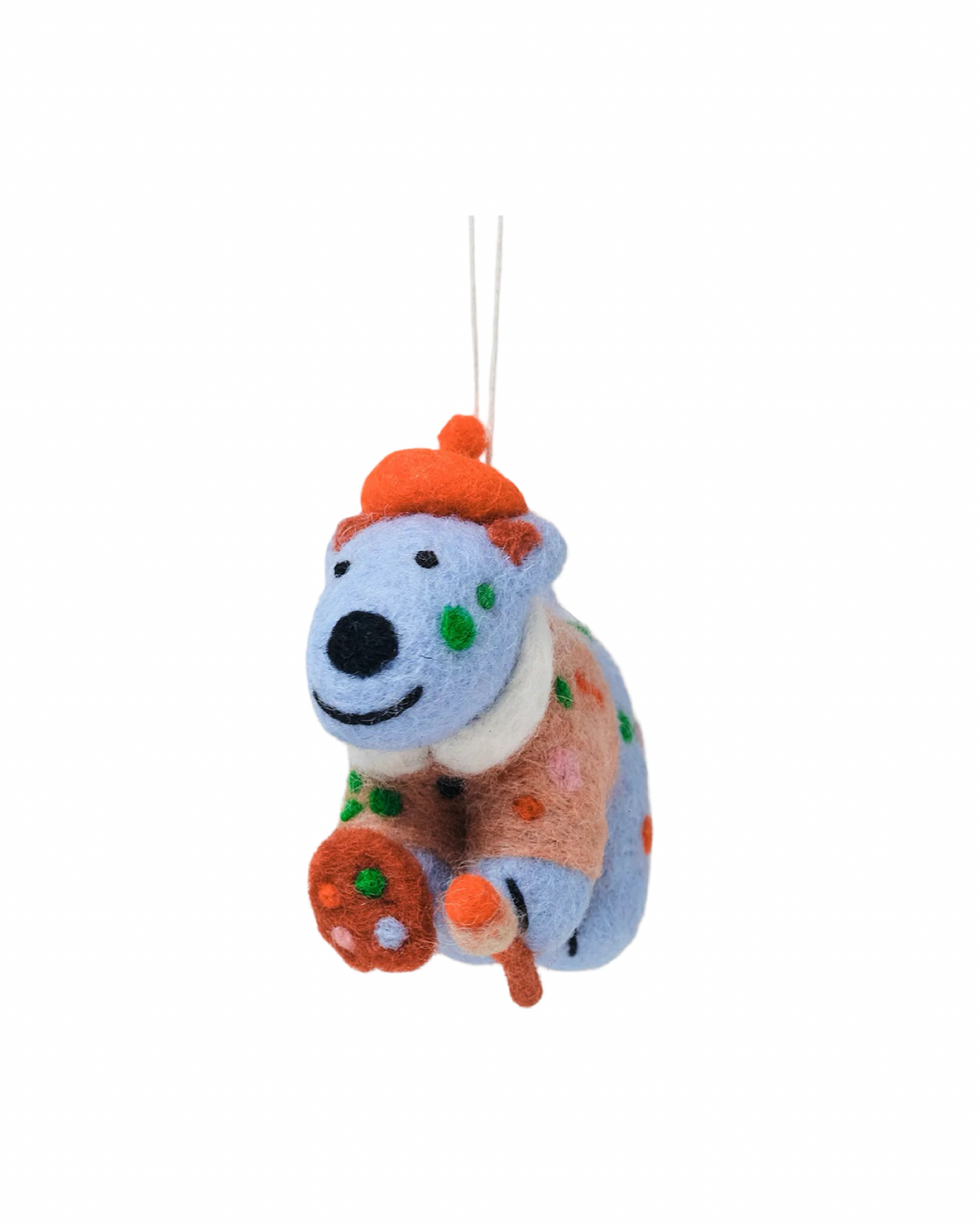 Jackson, Artist Dog Felt Decoration