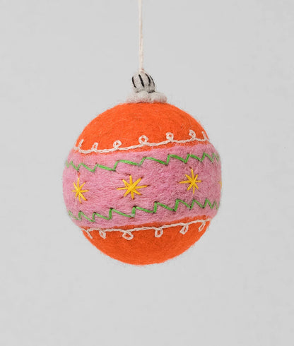Bauble Felt Decoration
