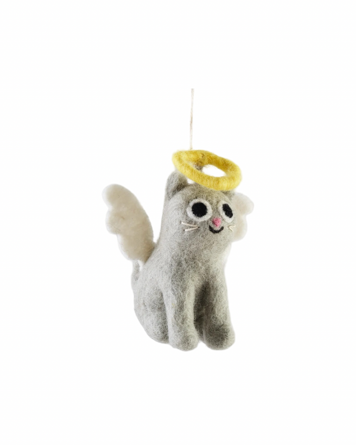 Gabby, Cat Angel Felt Decoration