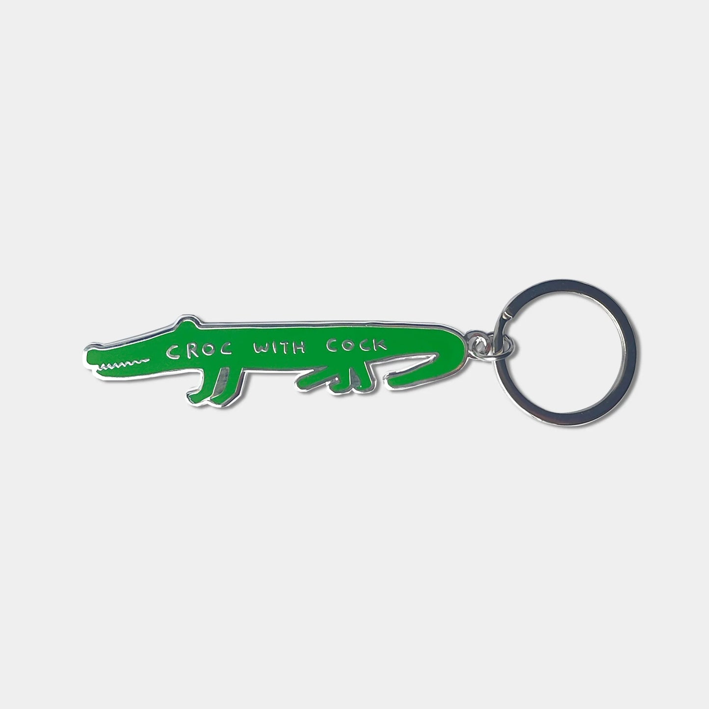 David Shrigley: Crocodile Keyring