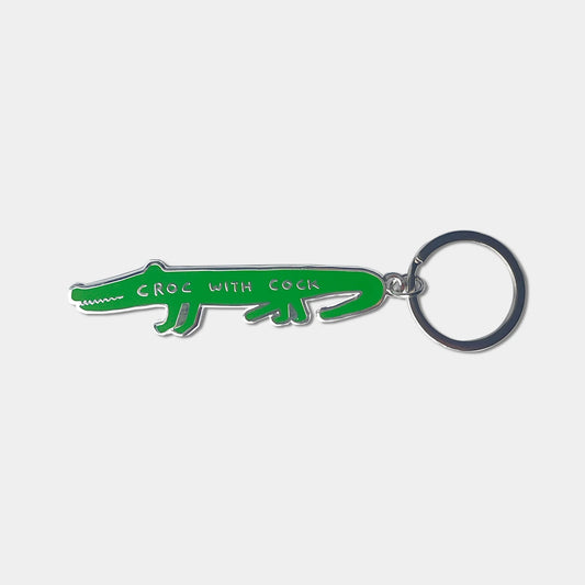 David Shrigley: Crocodile Keyring