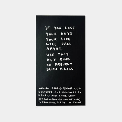 David Shrigley: Everything Is Good Keyring