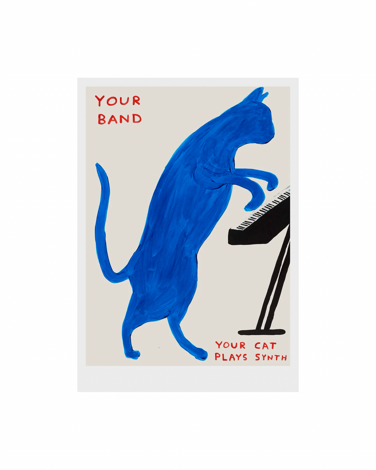Your Band (2020) / David Shrigley A5 Print