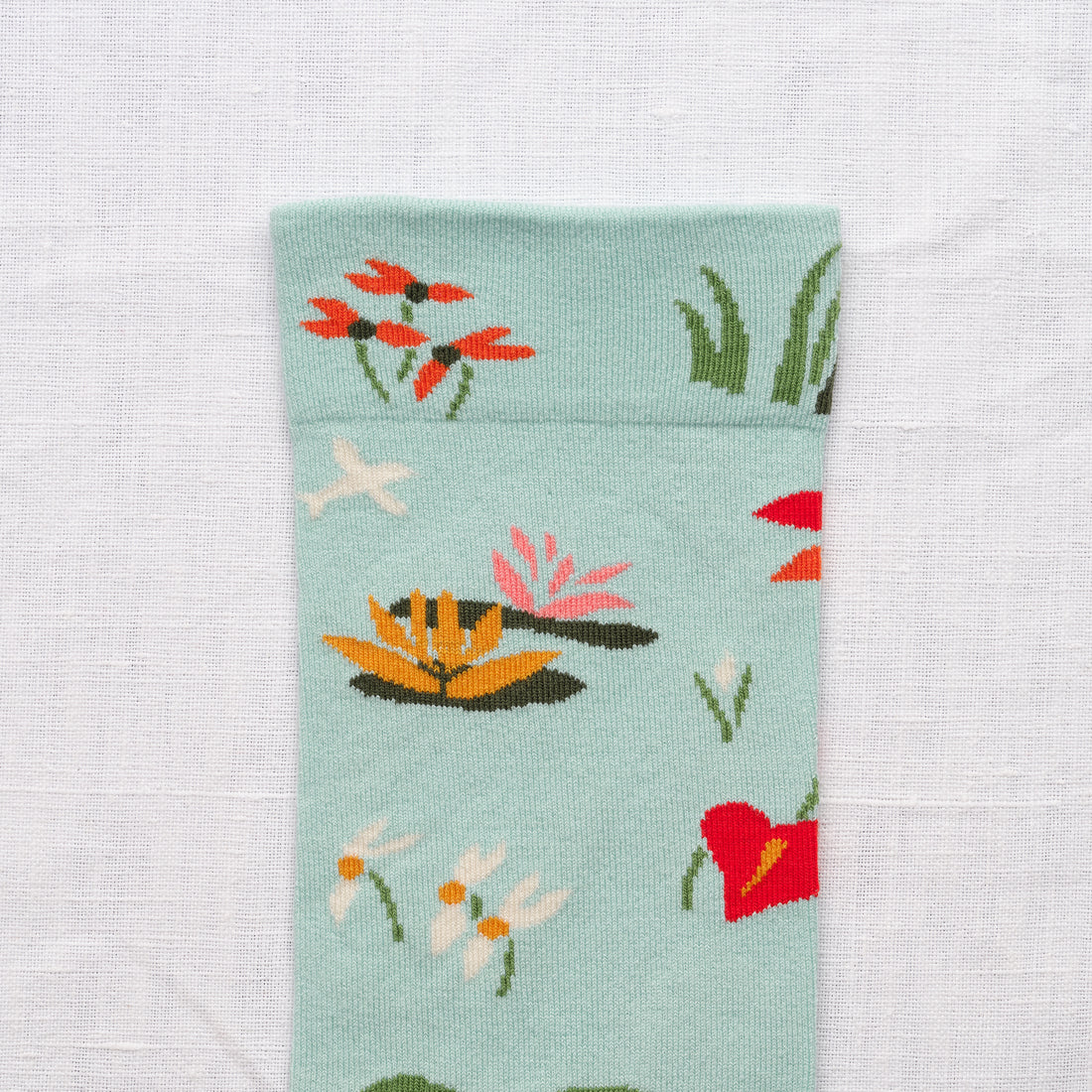 Aqua Seedlings Socks