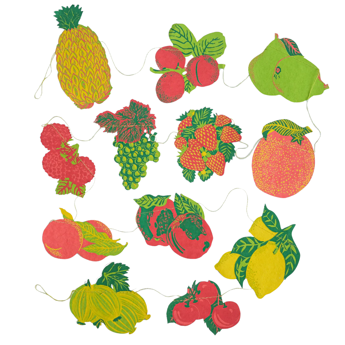 Fruits Sewn Garland