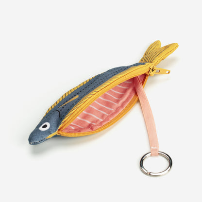 Blue Fusilier Purse