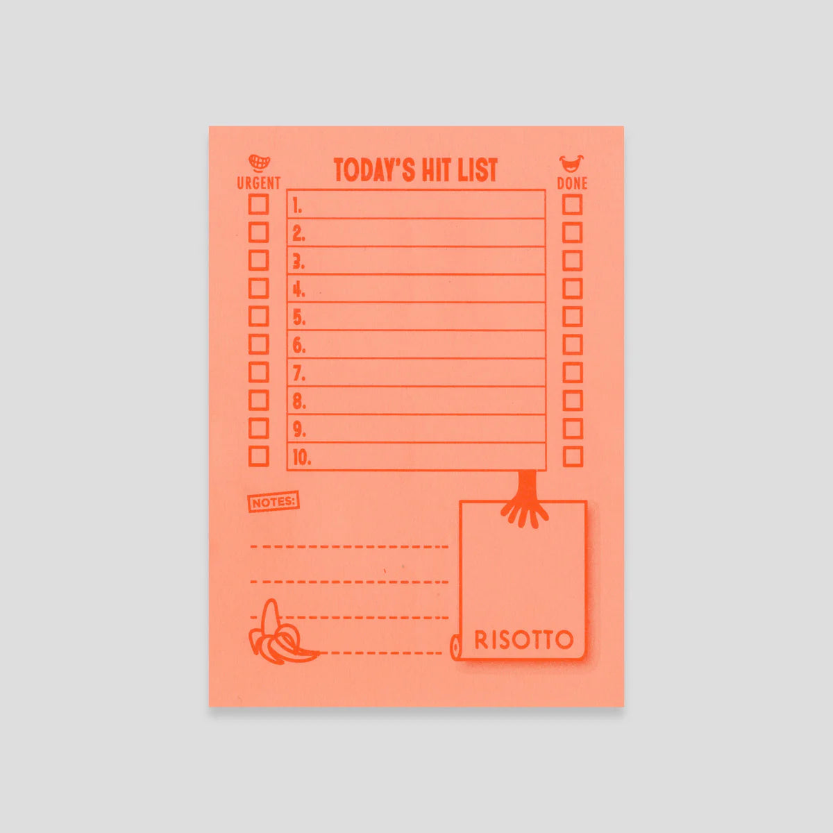 HIT LIST: To Do List Notepad