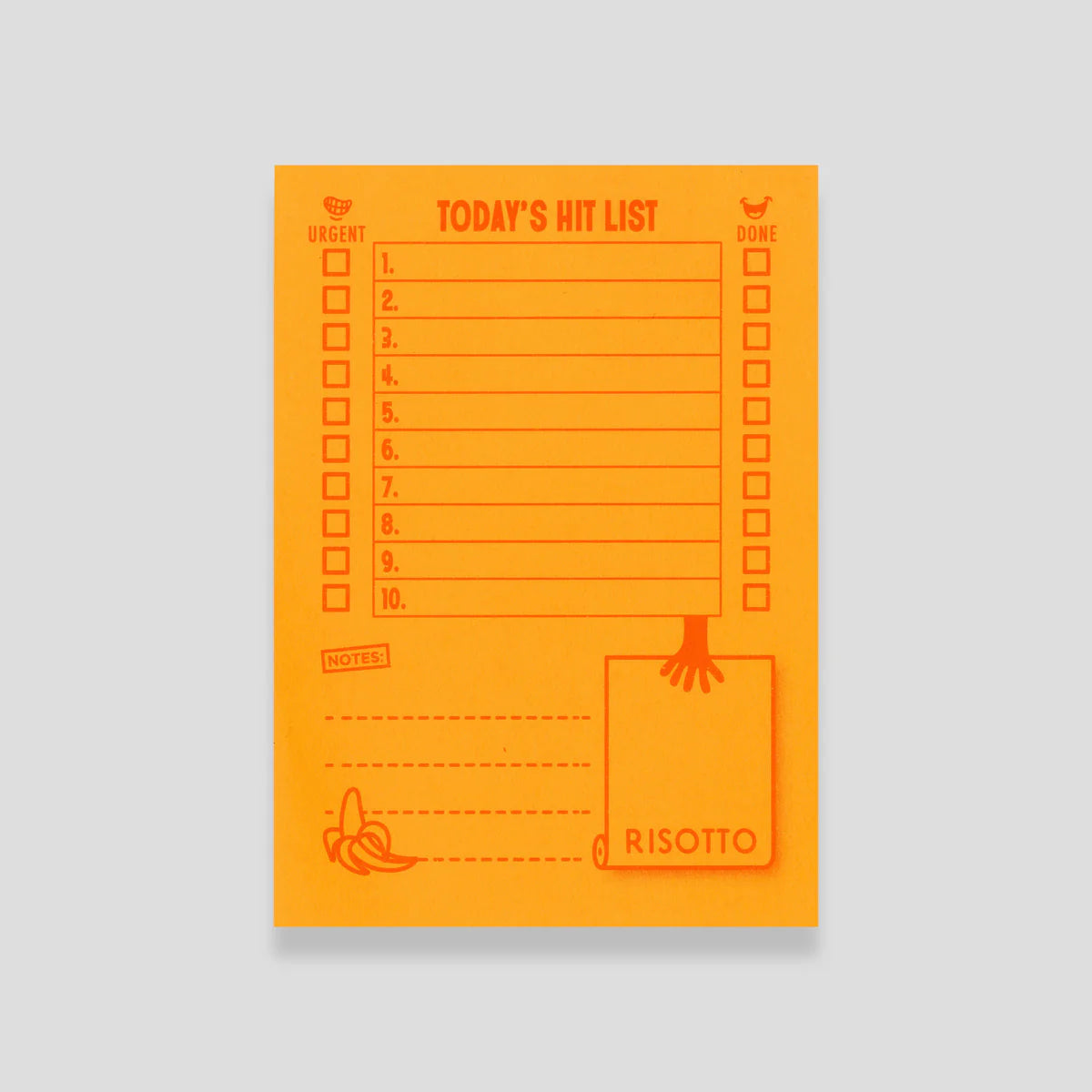 HIT LIST: To Do List Notepad