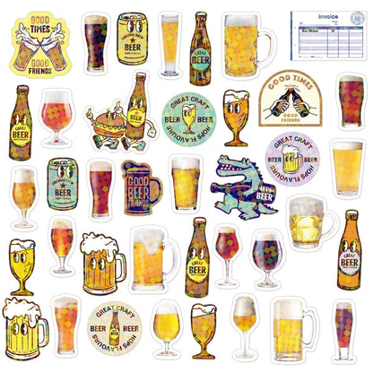 Mini Beer Sticker Box
