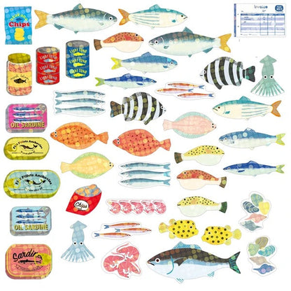 Mini Fish Sticker Box